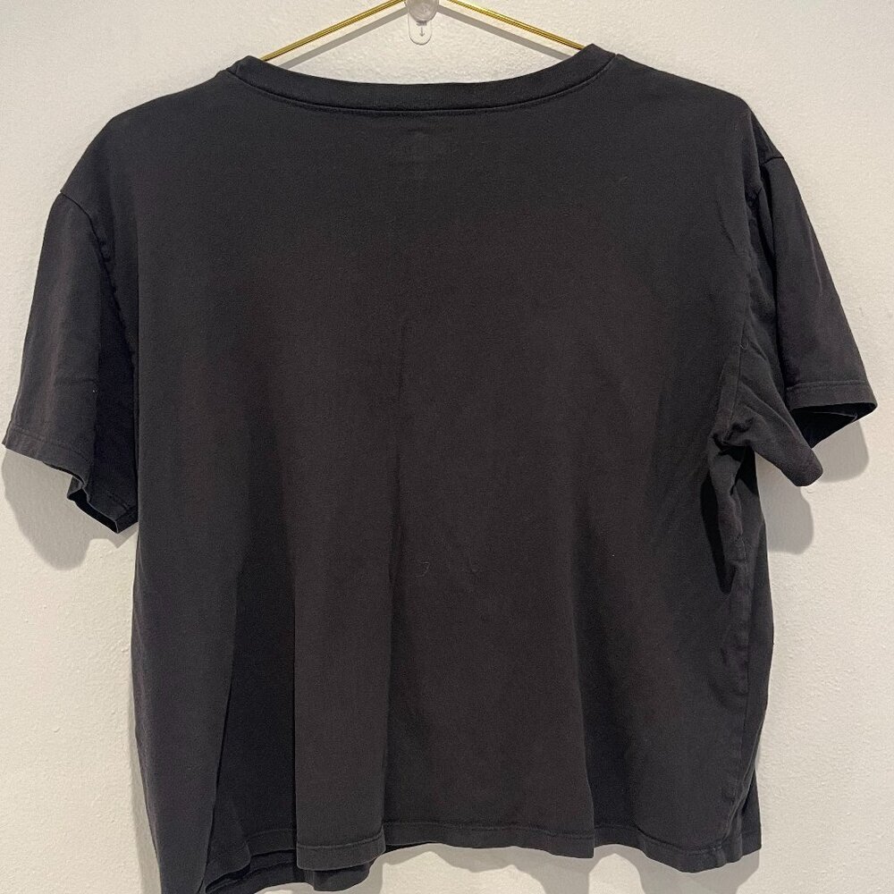 Hollister Black Cropped Top Size Large - Picture 4 of 4
